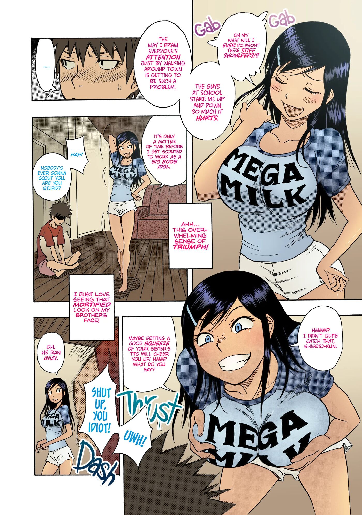 Mega Milk Chapter 1000 Page 4